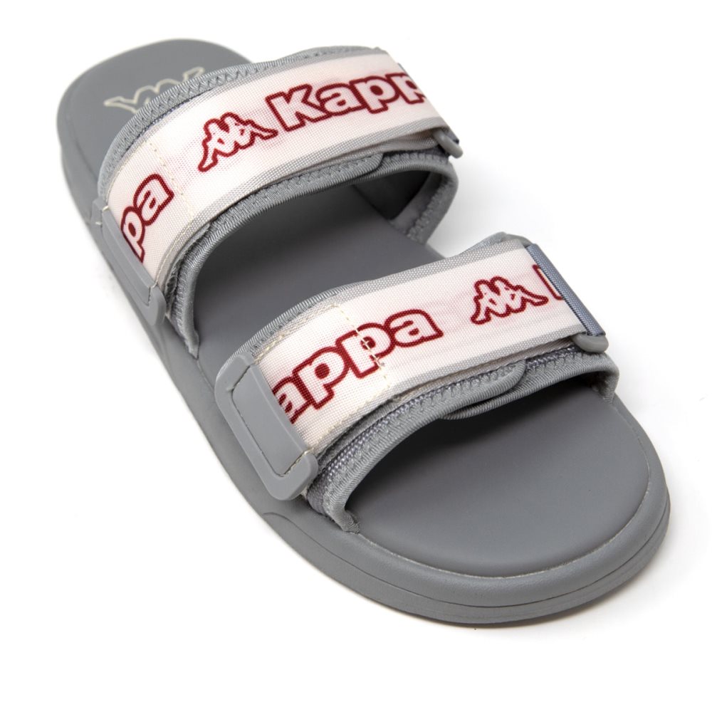 Kappa Logo Kalente Slides Grey | US8962014