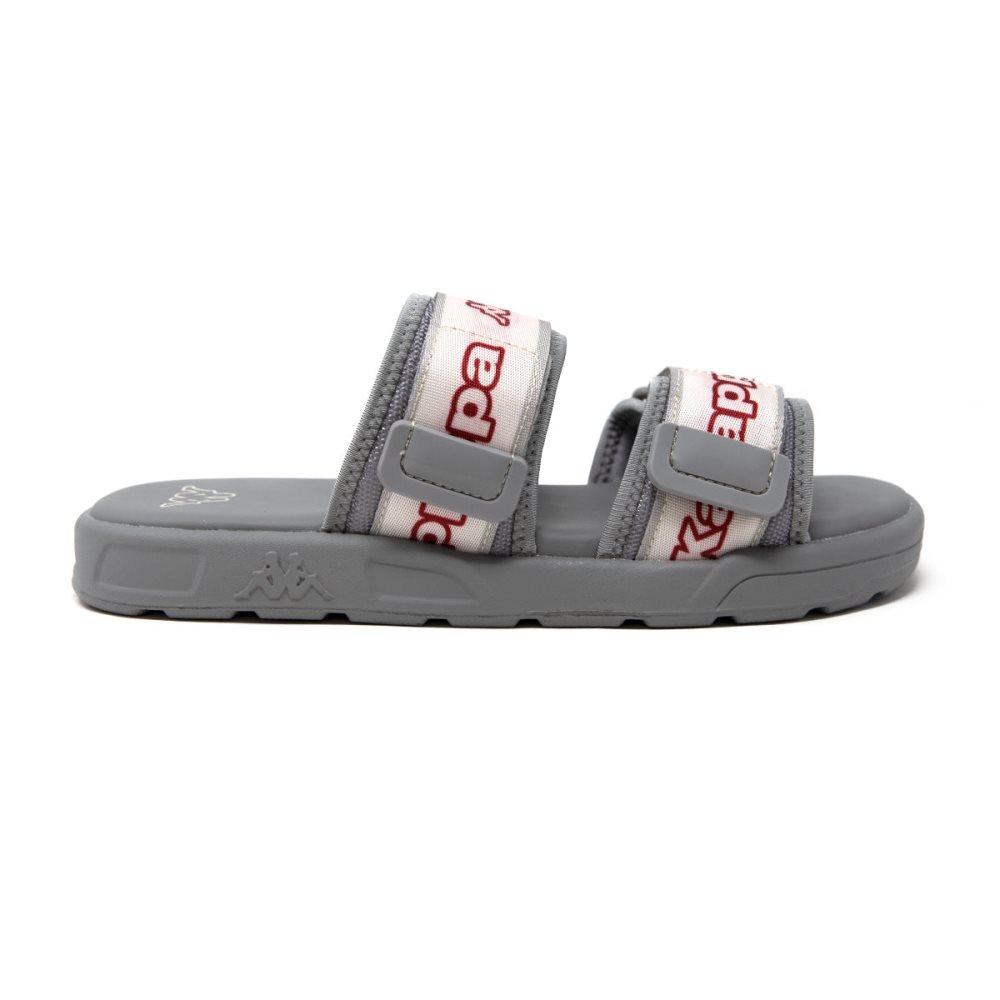 Kappa Logo Kalente Slides Grey | US8962014
