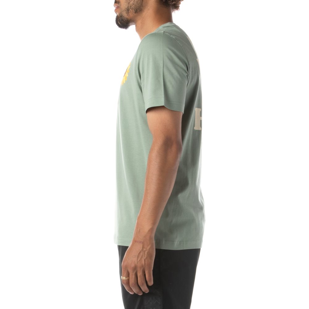 Kappa Logo Palusa T Shirts Olive | WJ7159682