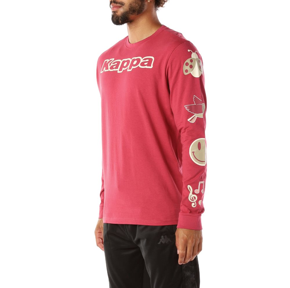 Kappa Logo Simbola T Shirts Red | MF3198460
