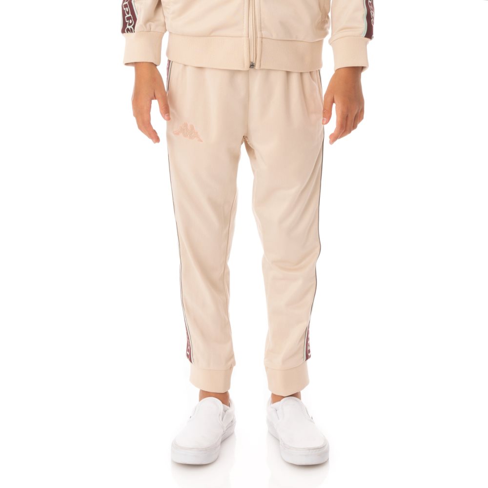 Kappa Logo Tape Alic 2 Track Pants Beige | JC3167905