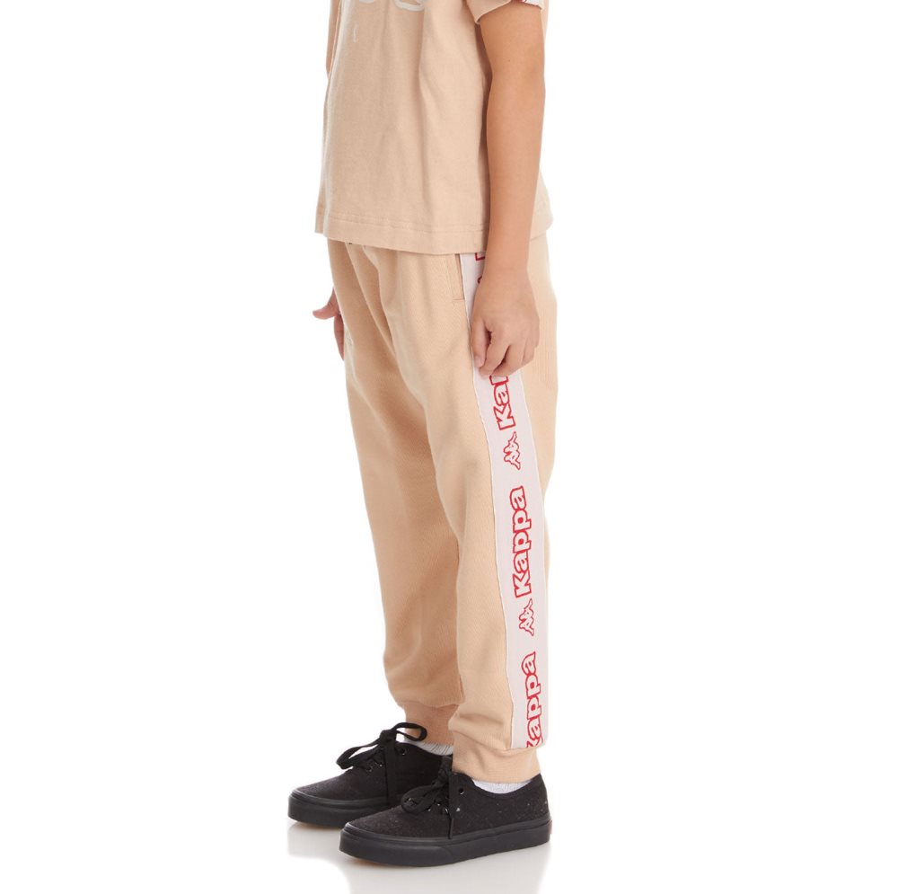 Kappa Logo Tape Anira 2 Sweatpants Beige | UR7213546