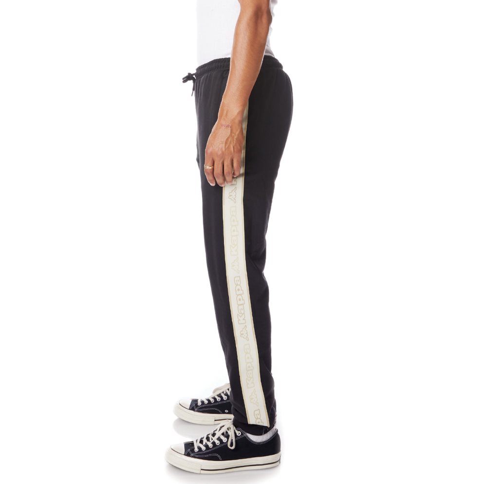 Kappa Logo Tape Anira 2 Sweatpants Black | ER6058724