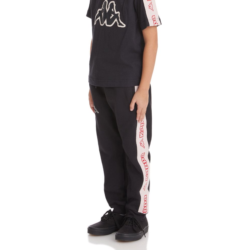 Kappa Logo Tape Anira 2 Sweatpants Black | ES0218567
