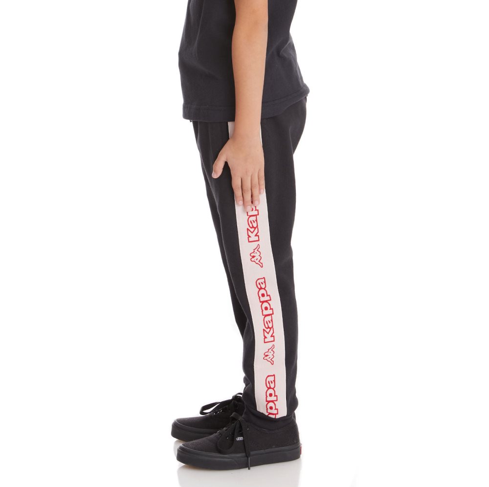 Kappa Logo Tape Anira 2 Sweatpants Black | ES0218567