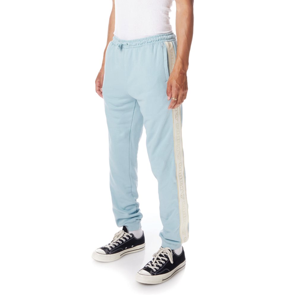 Kappa Logo Tape Anira 2 Sweatpants Light Blue | VE6381405