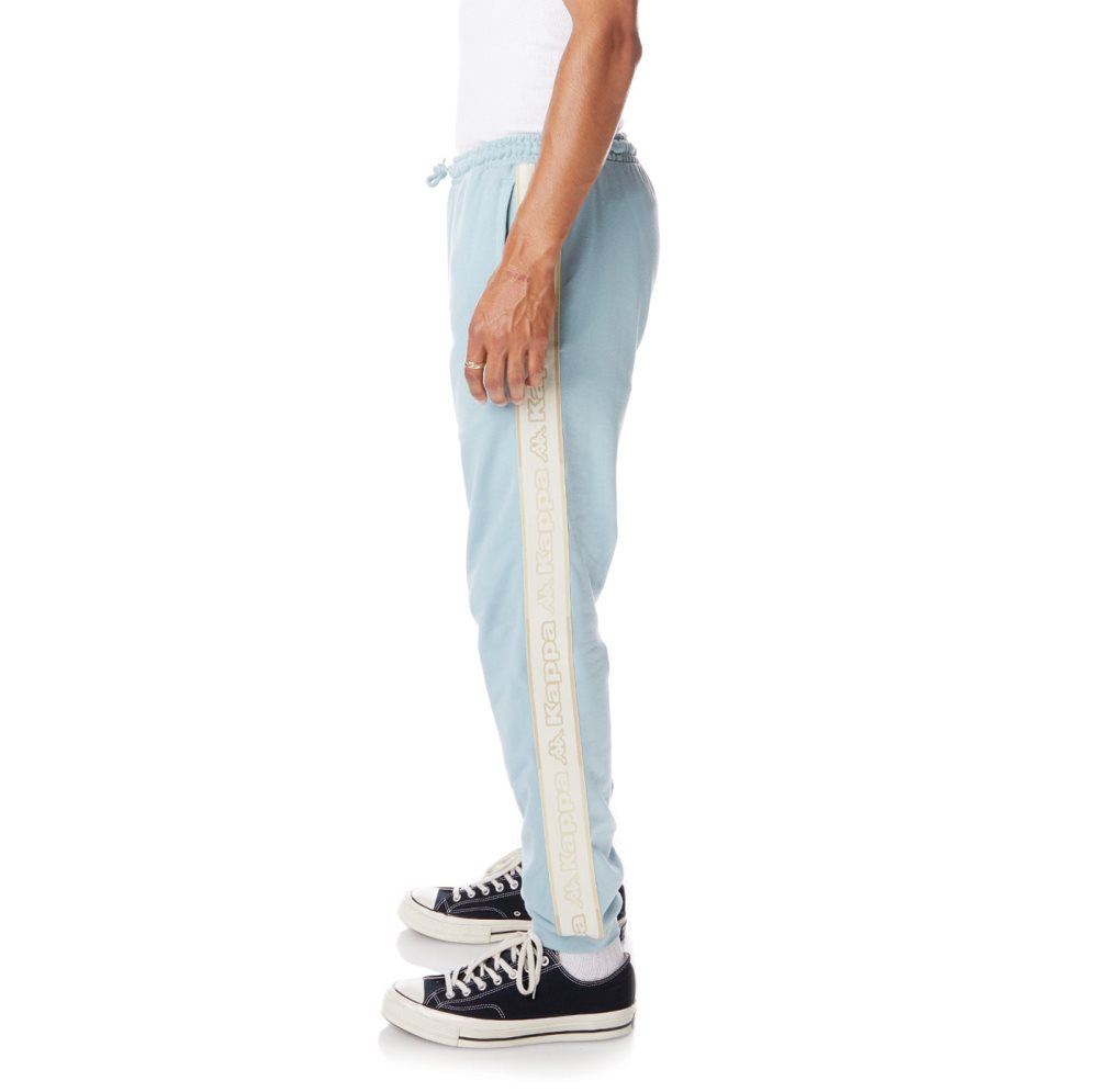 Kappa Logo Tape Anira 2 Sweatpants Light Blue | VE6381405