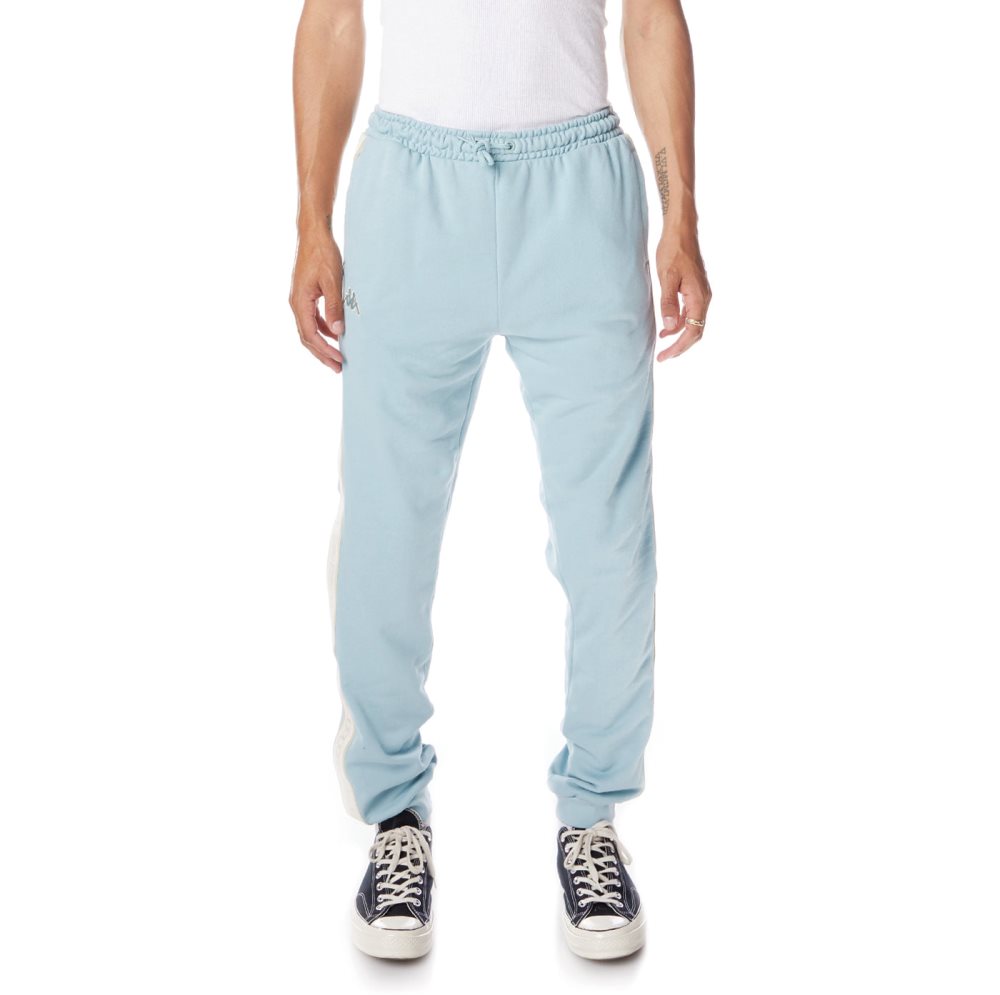 Kappa Logo Tape Anira 2 Sweatpants Light Blue | VE6381405