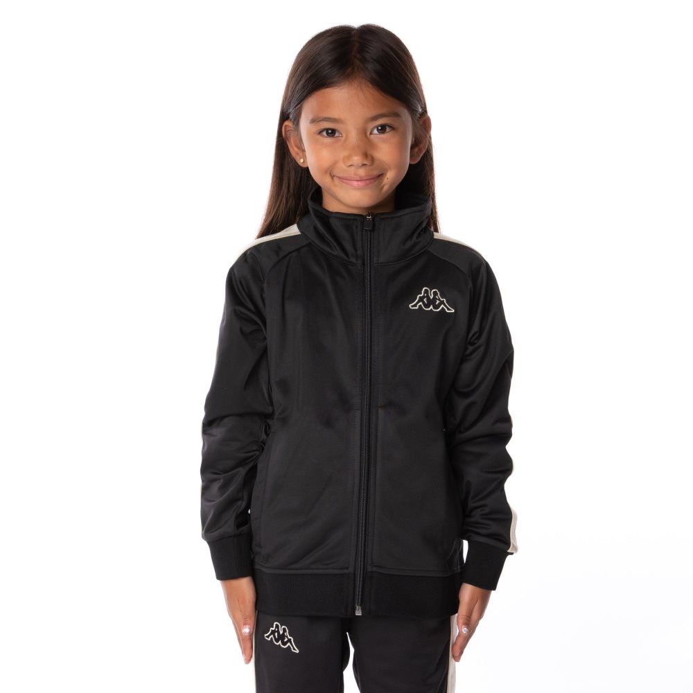 Kappa Logo Tape Artem 2 Track Jackets Black | OP7894560