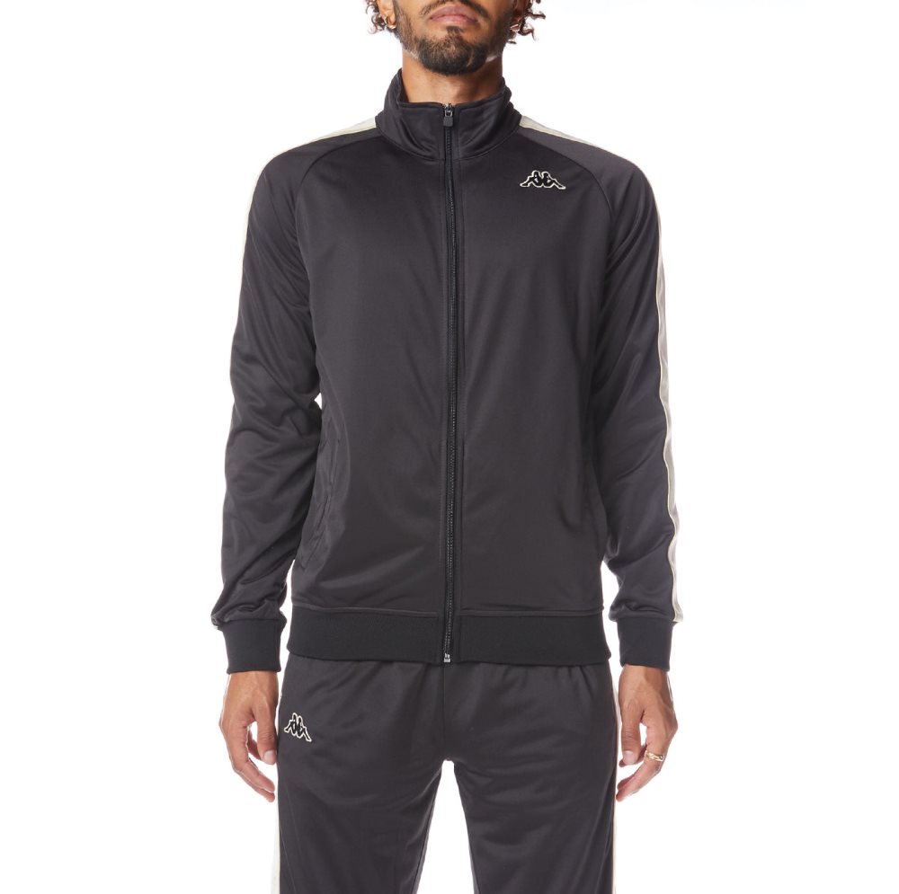 Kappa Logo Tape Artem 2 Track Jackets Black | ST7254816