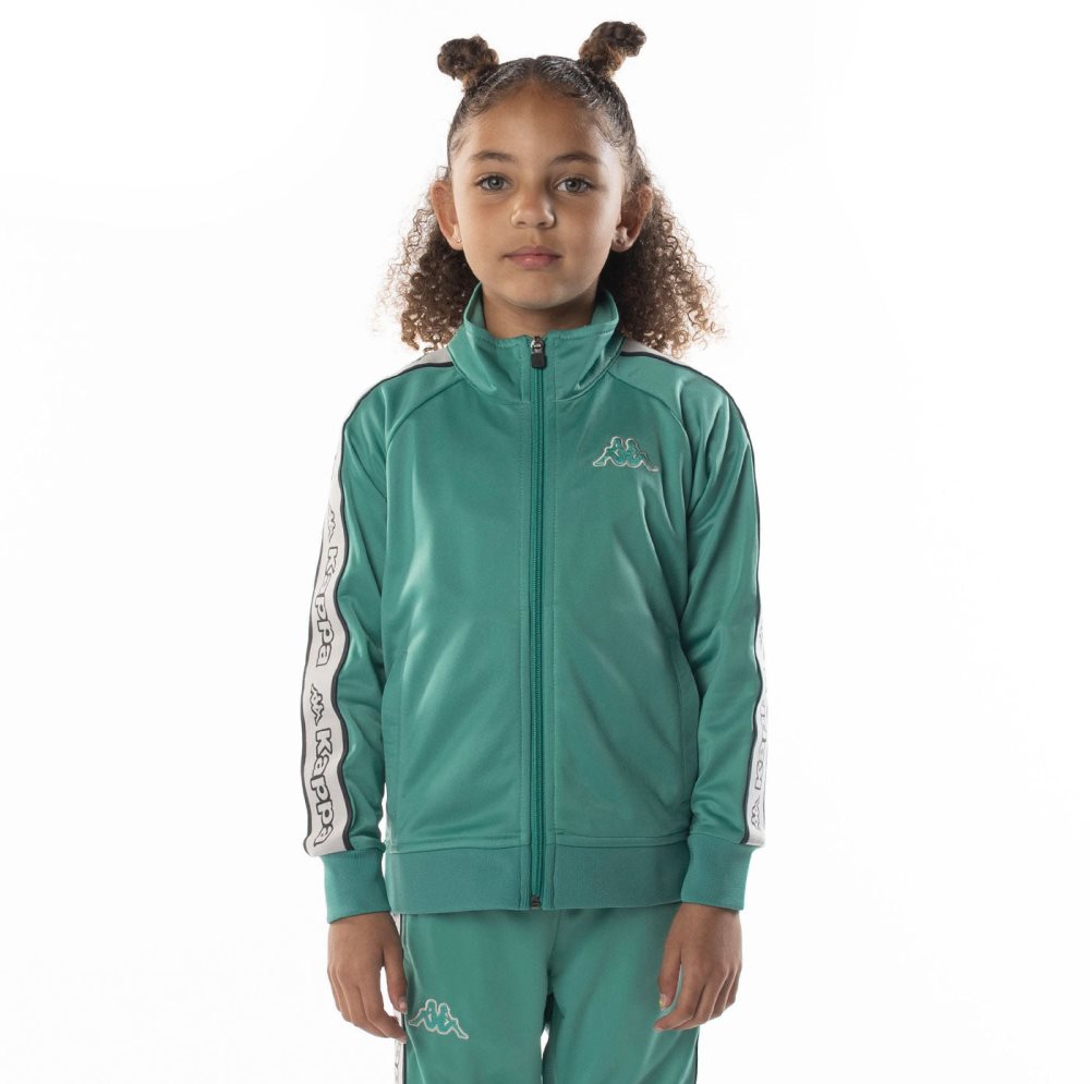 Kappa Logo Tape Artem 2 Track Jackets Turquoise | FC7219058