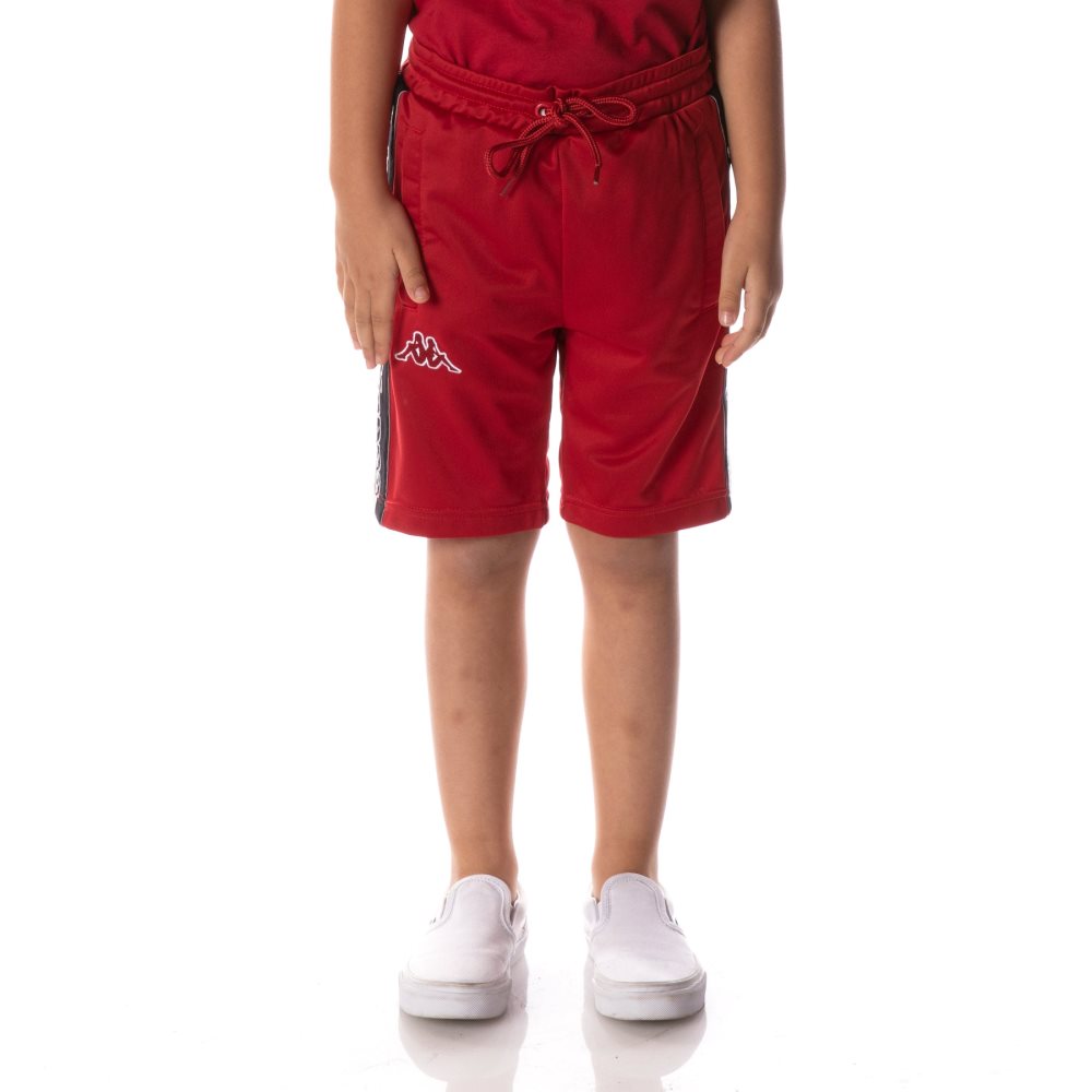 Kappa Logo Tape Daedi Shorts Red | RH1379082