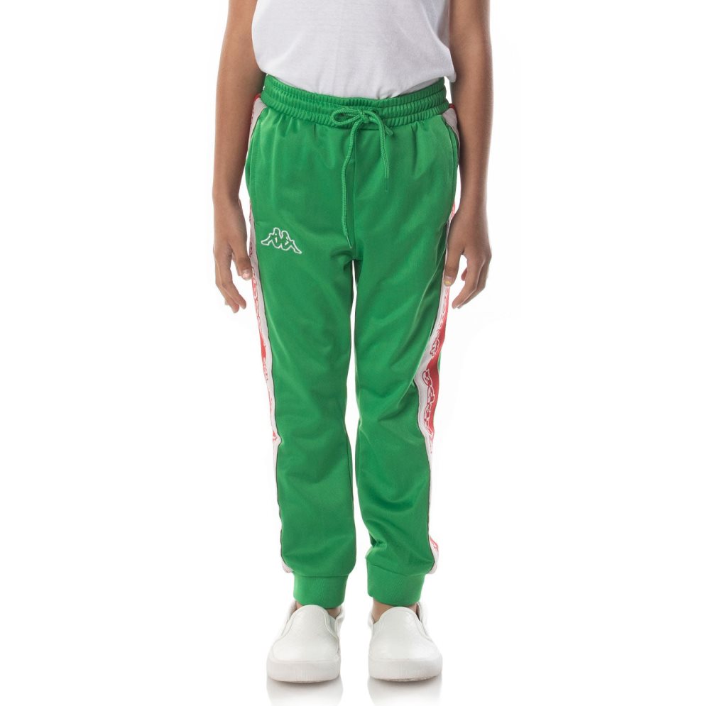 Kappa Logo Tape Dalic Track Pants Green | XE3264095