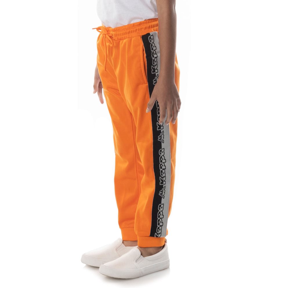 Kappa Logo Tape Dalic Track Pants Orange | OQ2087359
