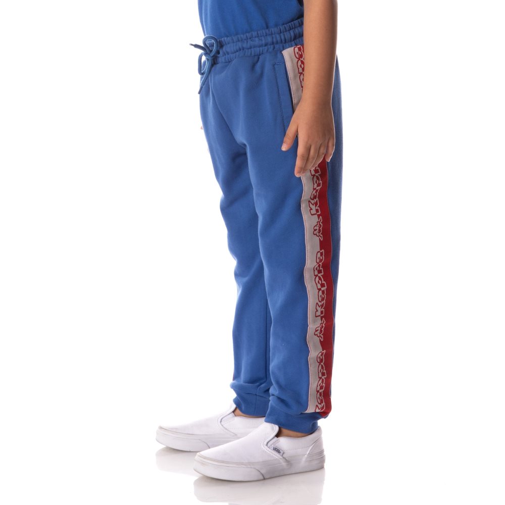 Kappa Logo Tape Danira Sweatpants Blue | ZG7302469