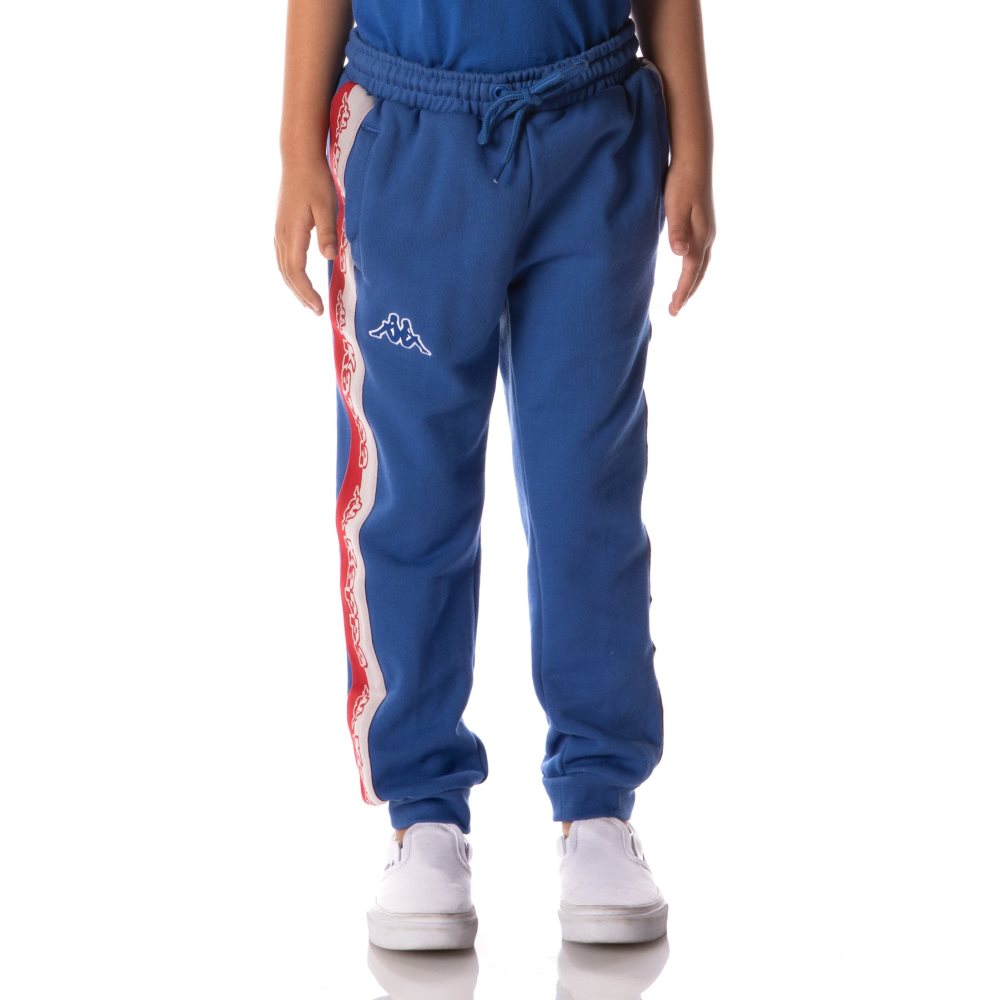 Kappa Logo Tape Danira Sweatpants Blue | ZG7302469