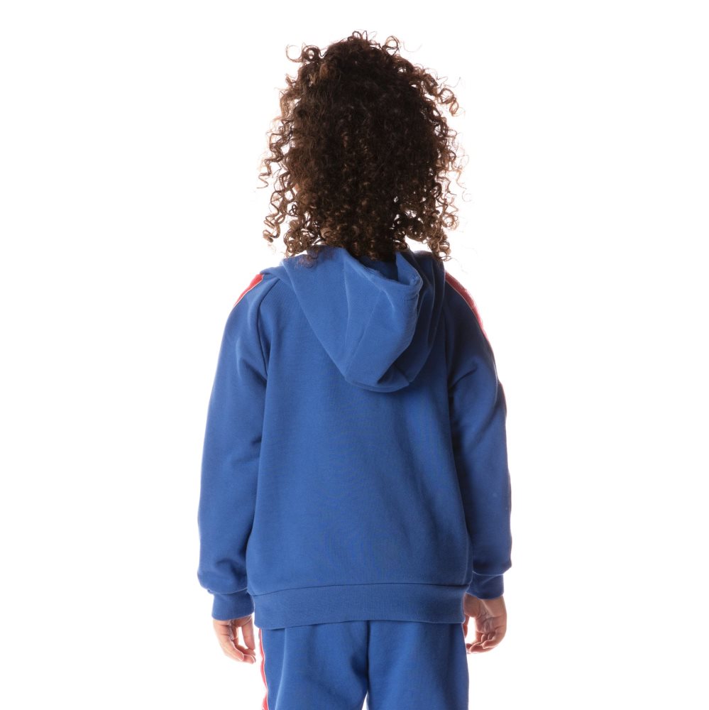 Kappa Logo Tape Dapet Hoodie Blue | YU8941630