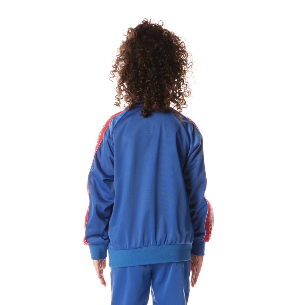 Kappa Logo Tape Dartem Track Jackets Blue | MW9825604