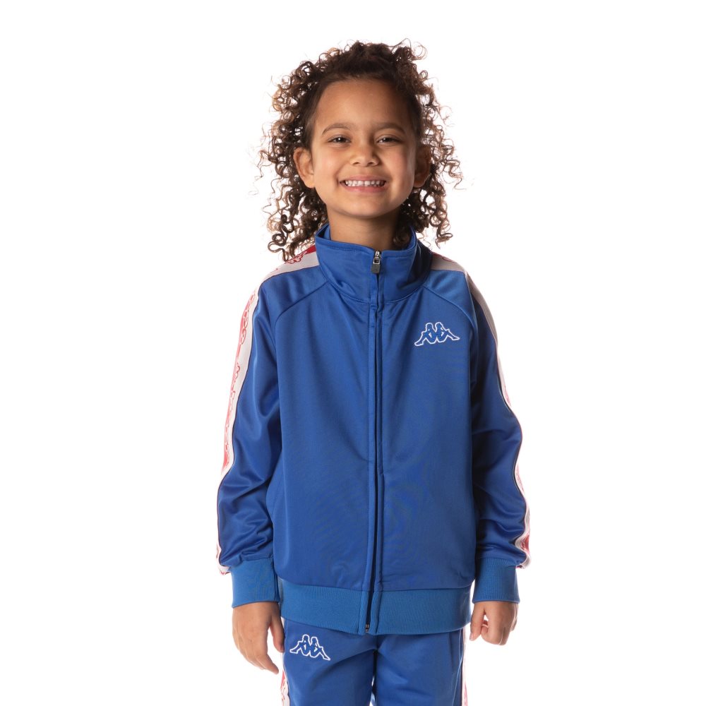 Kappa Logo Tape Dartem Track Jackets Blue | MW9825604