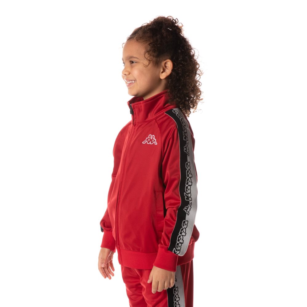 Kappa Logo Tape Dartem Track Jackets Red | KZ9052346