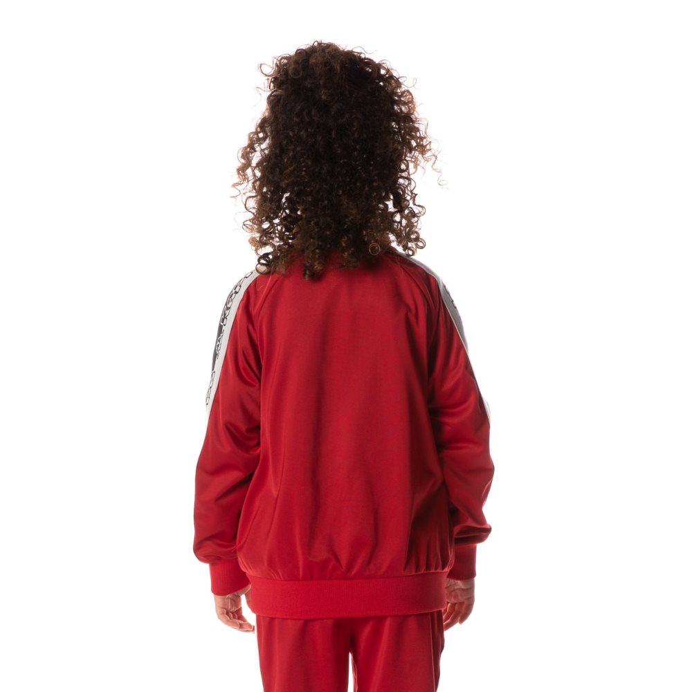 Kappa Logo Tape Dartem Track Jackets Red | KZ9052346