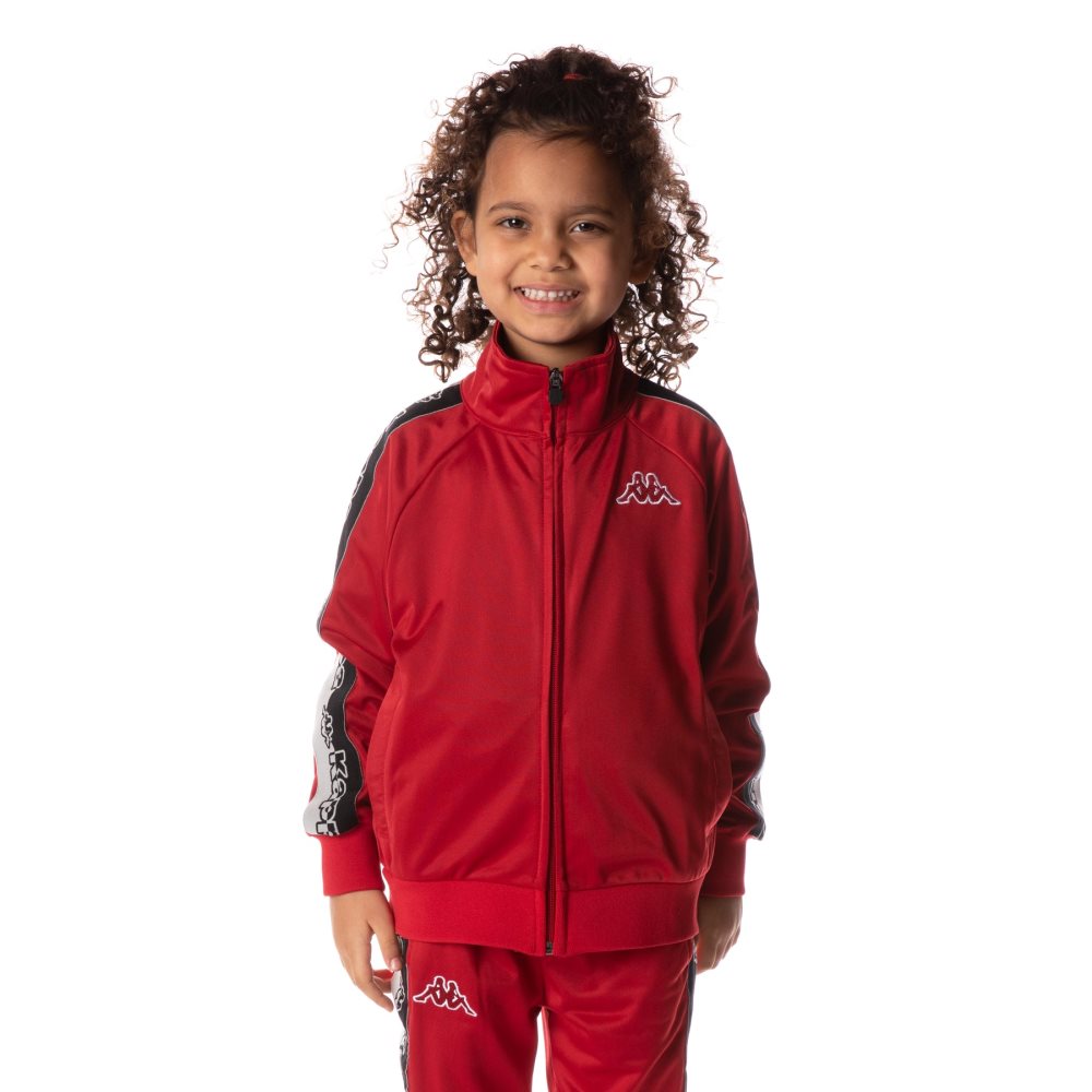 Kappa Logo Tape Dartem Track Jackets Red | KZ9052346