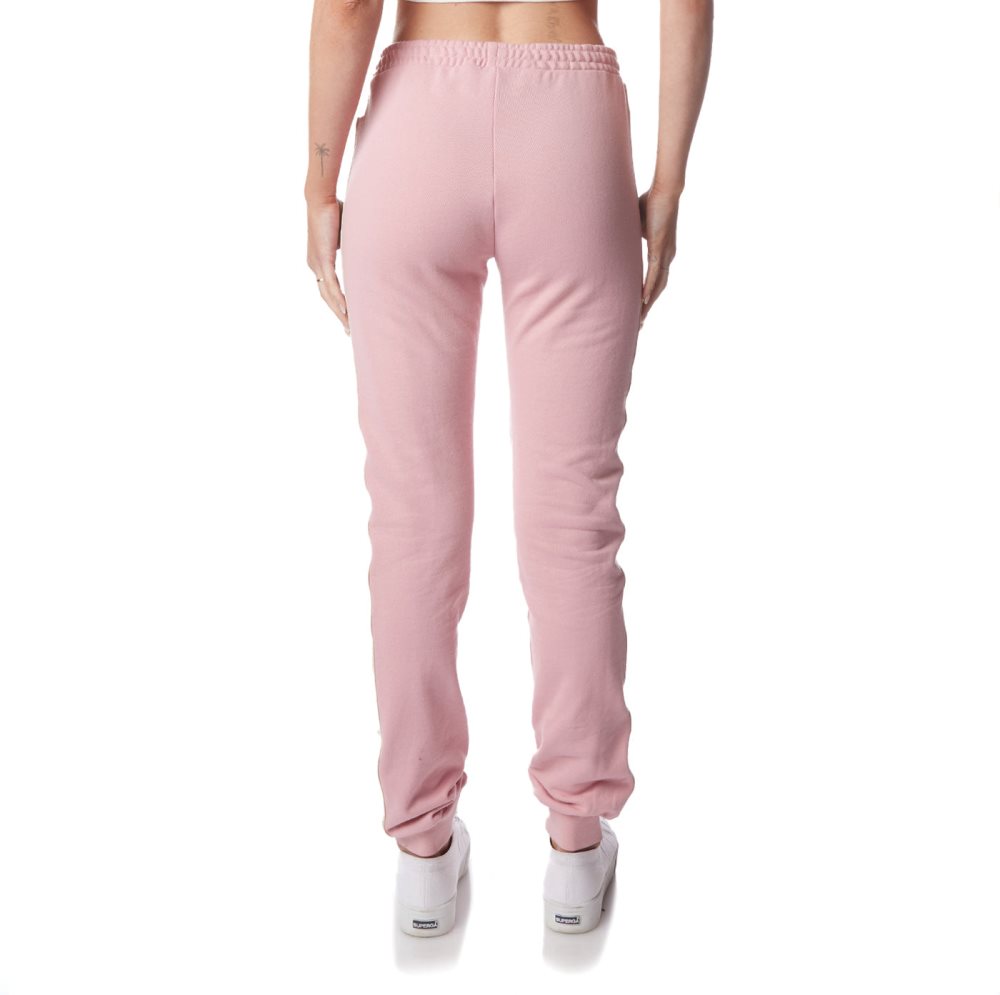 Kappa Logo Tape Edda Sweatpants Pink | JA4671308