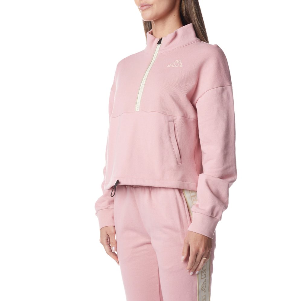 Kappa Logo Tape Enami Track Jackets Pink | EF7519023