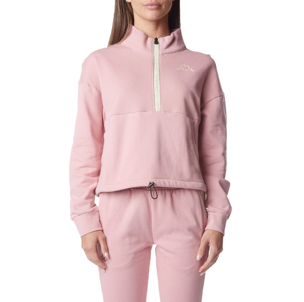 Kappa Logo Tape Enami Track Jackets Pink | EF7519023