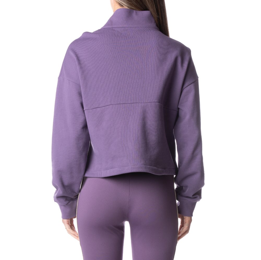 Kappa Logo Tape Enami Track Jackets Purple | QT8206457