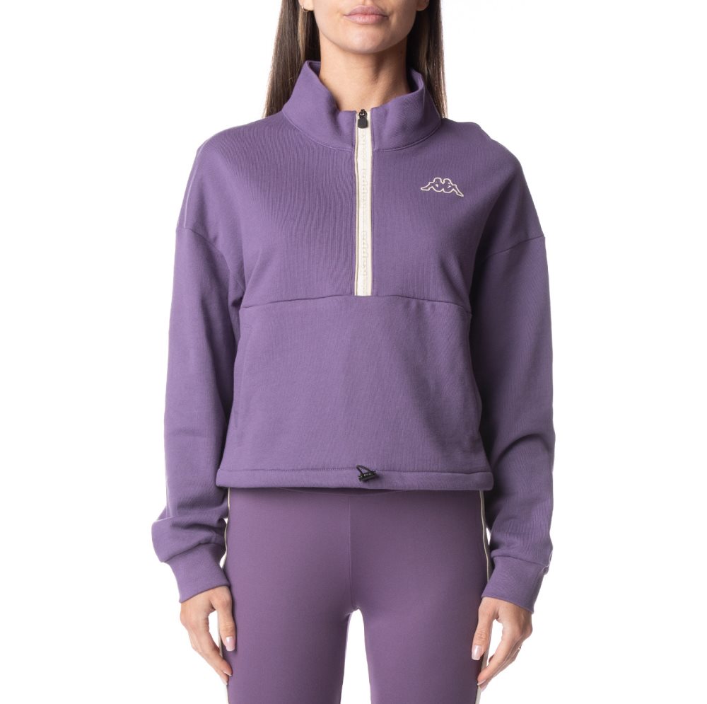 Kappa Logo Tape Enami Track Jackets Purple | QT8206457