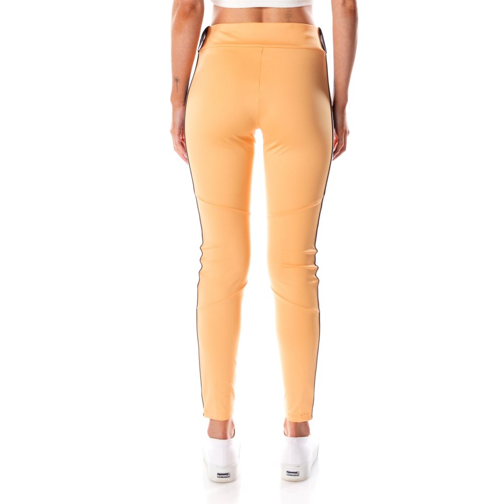 Kappa Logo Tape Eva Leggings Light Orange | IO6907342