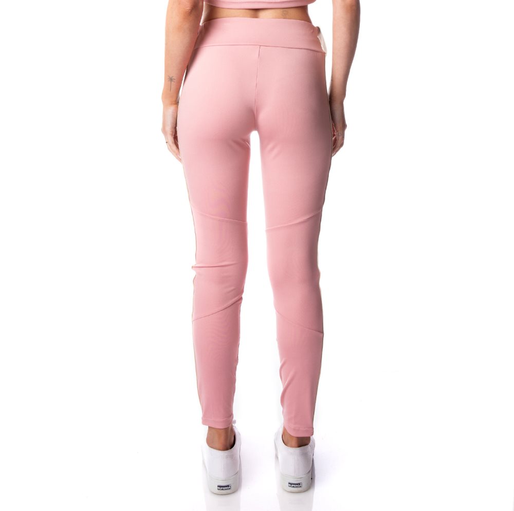 Kappa Logo Tape Eva Leggings Pink | WP1038295