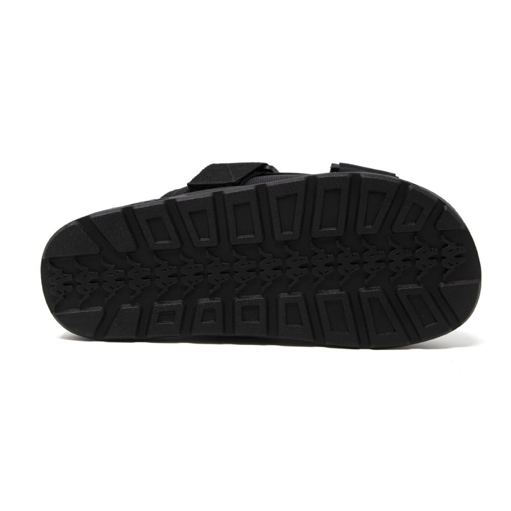 Kappa Logo Tape Kalpi Slides Black | IB9175308