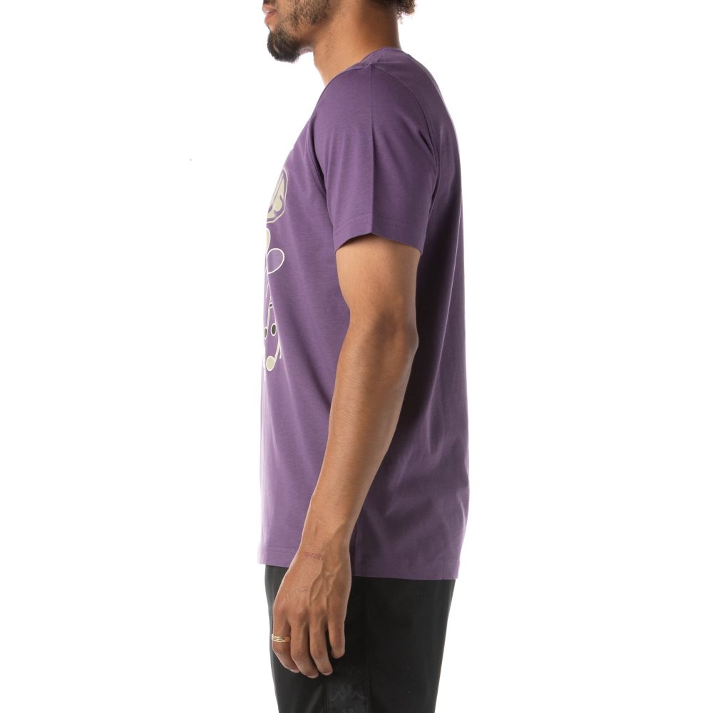 Kappa Logo Tutto T Shirts Purple | AV8973520