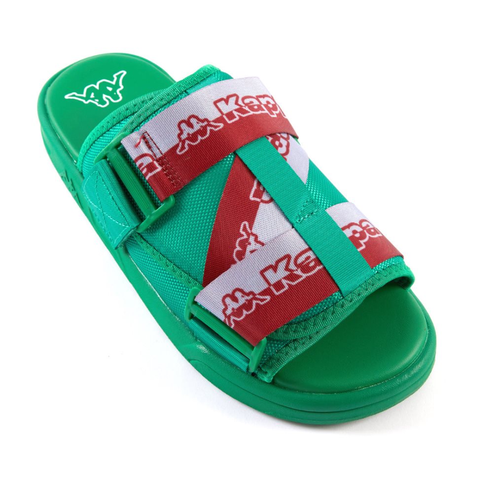 Kappa Logo Zirk 1 Sandals Green | JQ7026593