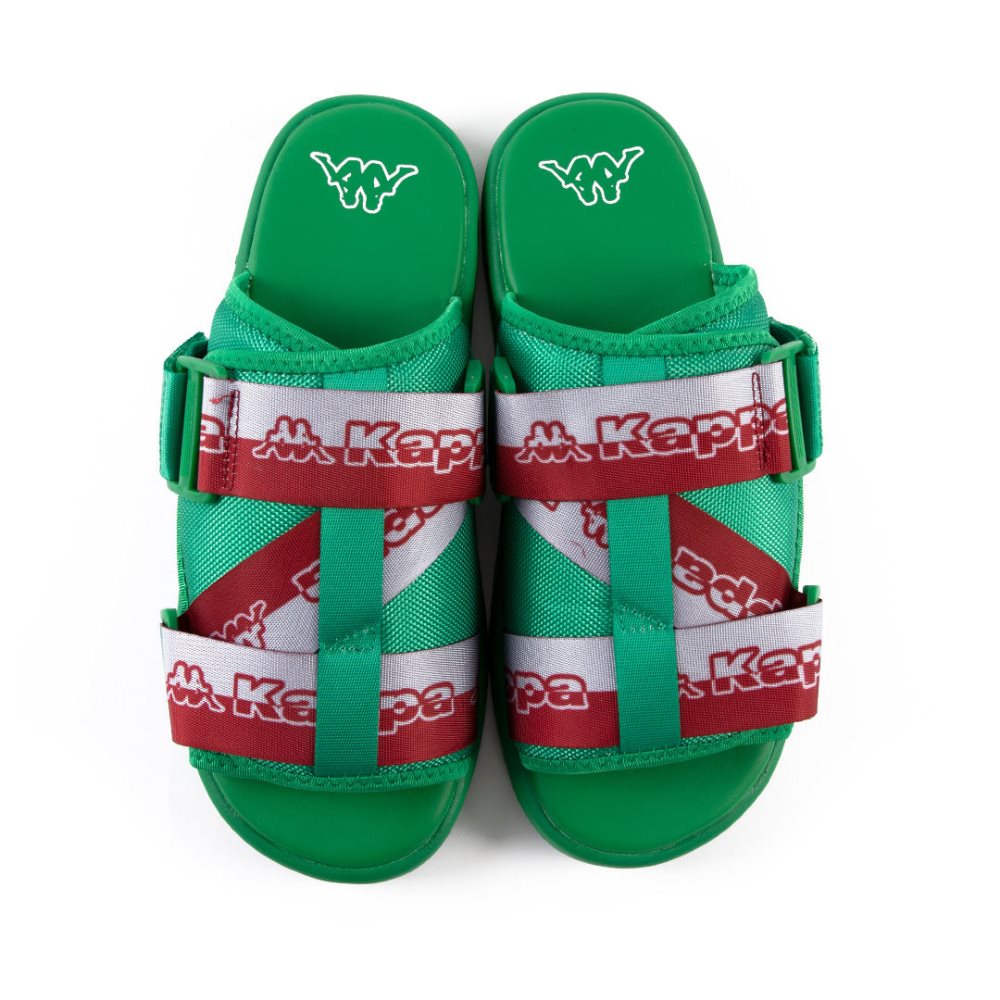 Kappa Logo Zirk 1 Sandals Green | JQ7026593
